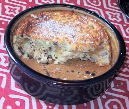 Reisauflauf mit Äpfel
