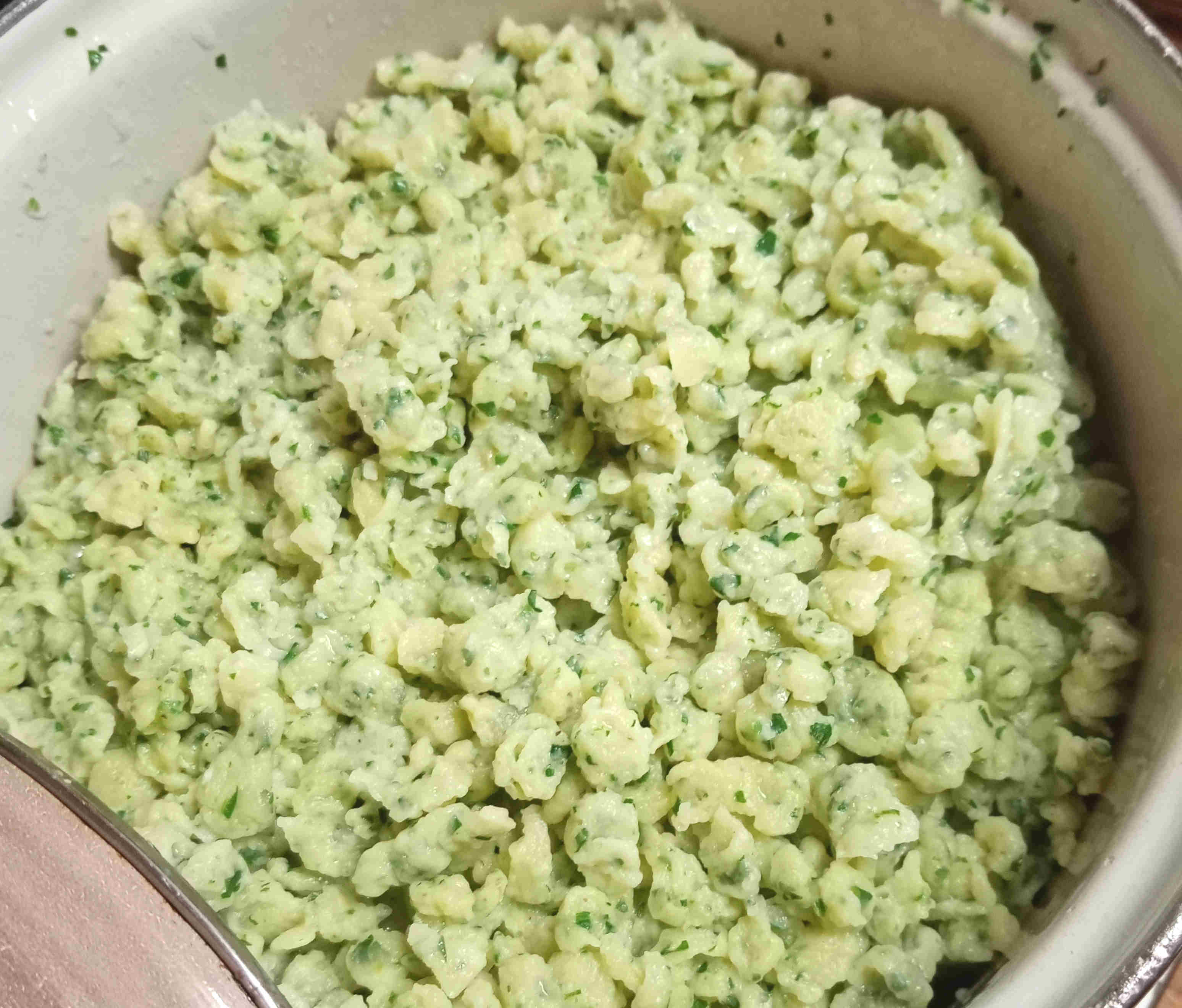 Bärlauchspätzle