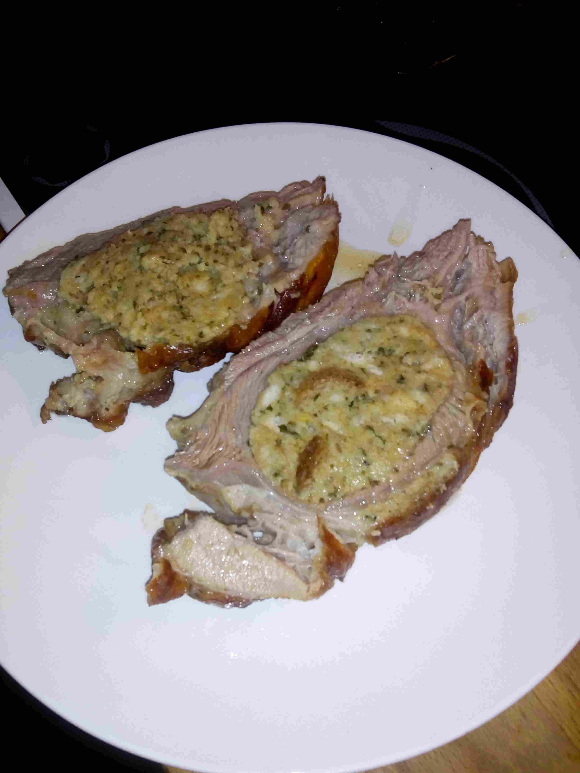 Gefüllte Kalbsbrust